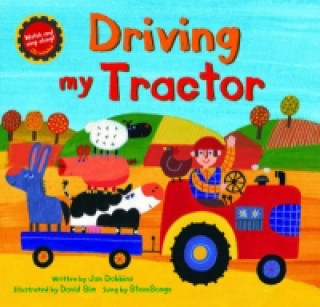 Książka Driving My Tractor Jan Dobbins