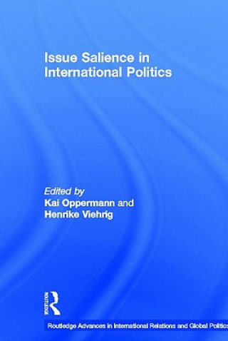 Kniha Issue Salience in International Politics Kai Oppermann