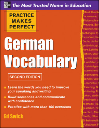 Knjiga Practice Makes Perfect German Vocabulary Ed Swick