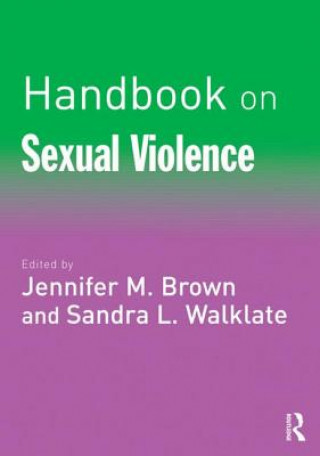 Kniha Handbook on Sexual Violence Jennifer M Brown