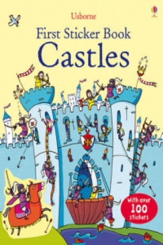 Knjiga First Sticker Book Castles Sam Taplin