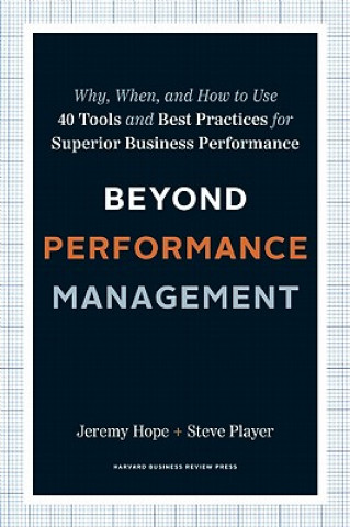 Kniha Beyond Performance Management Jeremy Hope