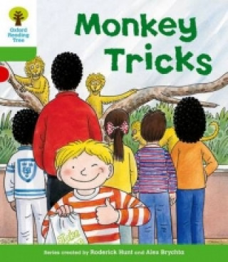 Könyv Oxford Reading Tree: Level 2: Patterned Stories: Monkey Tricks Roderick Hunt