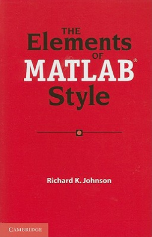 Carte Elements of MATLAB Style Richard Johnson