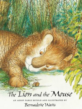 Carte Lion and the Mouse Aesop