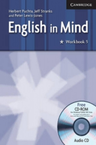 Könyv English in Mind Level 5 Workbook with Audio CD/CD-ROM Herbert Puchta