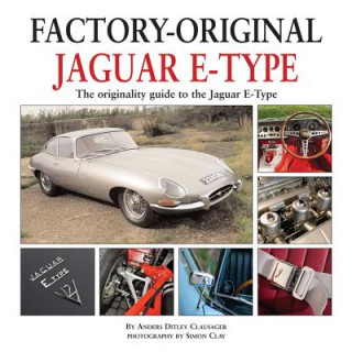 Książka Factory Original Jaguar E-Type Anders Clausager