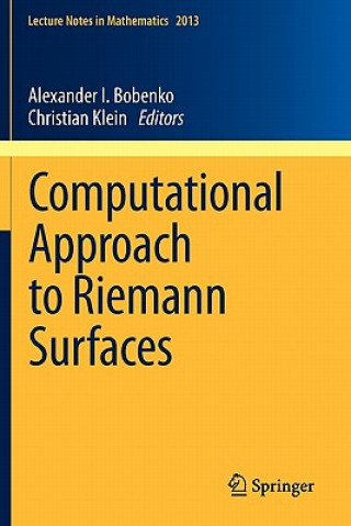 Kniha Computational Approach to Riemann Surfaces Bobenko