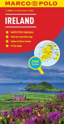 Materiale tipărite Ireland Map Marco Polo