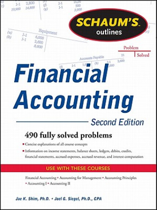 Könyv Schaum's Outline of Financial Accounting Dr. Jae K. Shim