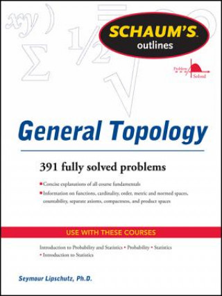 Kniha Schaums Outline of General Topology Seymour Lipschutz