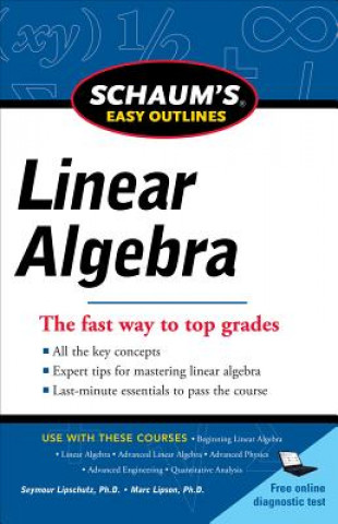 Carte Schaums Easy Outline of Linear Algebra Revised Seymour Lipschutz