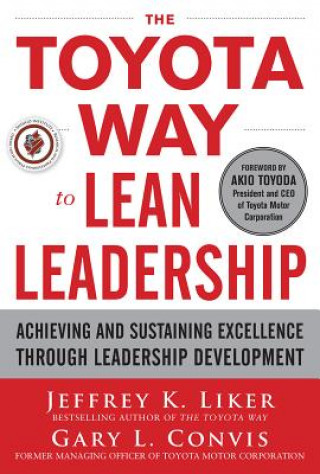 Carte Toyota Way to Lean Leadership:  Achieving and Sustaining Excellence through Leadership Development Jeffrey Liker