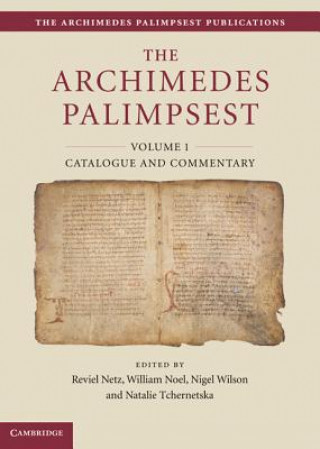 Libro Archimedes Palimpsest 2 Volume Set Reviel Netz