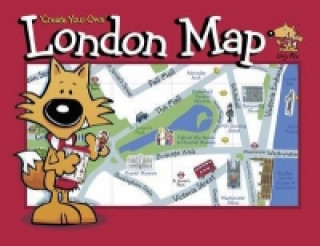 Tiskovina Guy Fox 'Create Your Own' London Map Kourtney Harper