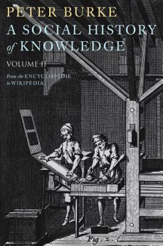 Könyv Social History of Knowledge II - From the Encyclopaedia to Wikipedia Peter Burke