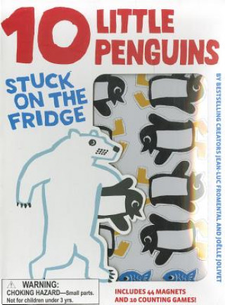 Book 10 Little Penguins Stuck on Fridge Jean-Luc Fromental