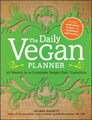 Knjiga The Daily Vegan Planner Jolinda Hackett