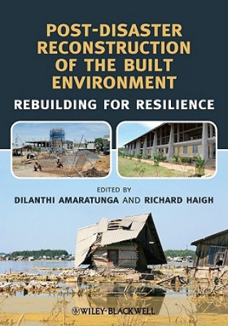 Kniha Post-Disaster Reconstruction of the Built Environment - Rebuilding for Resilience Dilanthi Amaratunga
