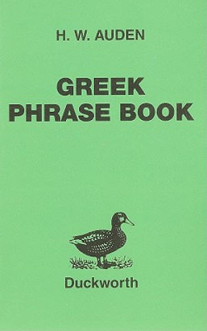 Carte Greek Phrase Book H W Auden