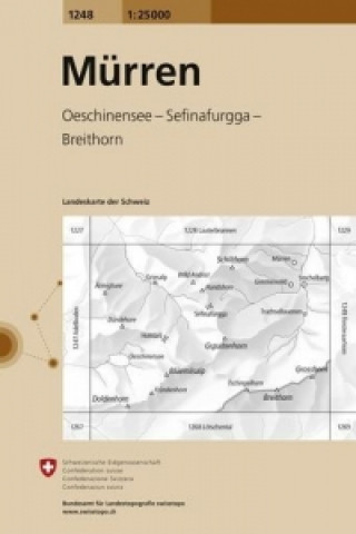 Knjiga Murren Bundesamt für Landestopografie swisstopo