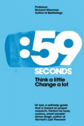 Könyv 59 Seconds Richard Wiseman