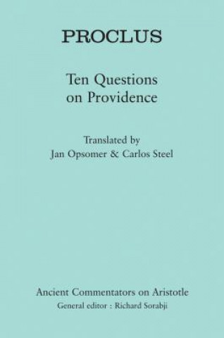 Könyv Proclus: Ten Problems Concerning Providence Jan Opsomer