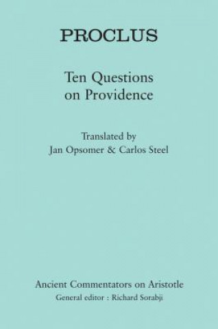 Knjiga Proclus: Ten Problems Concerning Providence Jan Opsomer