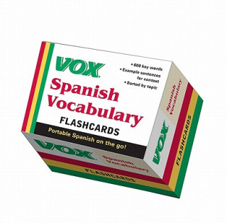 Book VOX Spanish Vocabulary Flashcards Vox