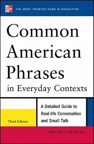 Książka Common American Phrases in Everyday Contexts Richard Spears