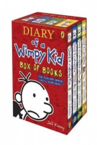 Książka Diary of a Wimpy Kid Box of Books Jeff Kinney