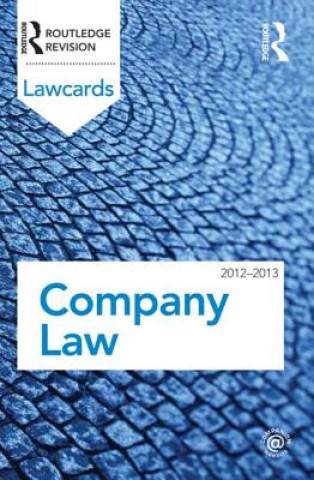 Książka Company Lawcards 2012-2013 Routledge