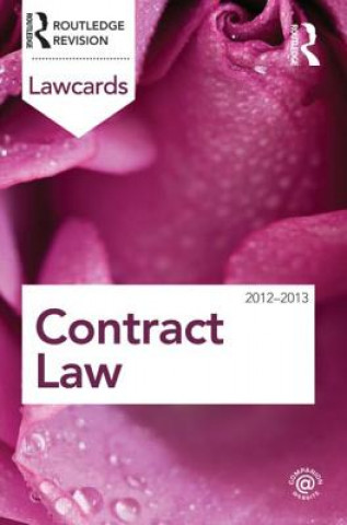 Kniha Contract Lawcards 2012-2013 Routledge