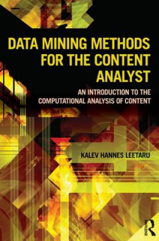Livro Data Mining Methods for the Content Analyst Kalev Leetaru