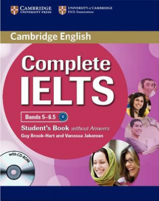 Kniha Complete IELTS Bands 5-6.5 Student's Book without Answers with CD-ROM Guy Brook-Hart