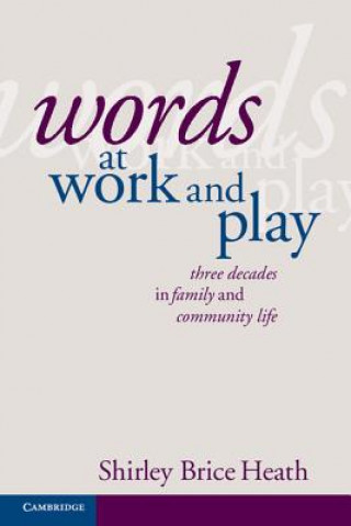 Kniha Words at Work and Play Brice Heath