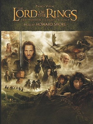 Kniha LORD OF THE RINGS TRILOGY Howard Shore