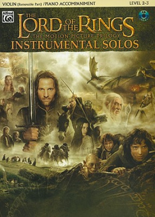 Knjiga Lord of the Rings Instrumental Solos for Strings HOWARD SHORE