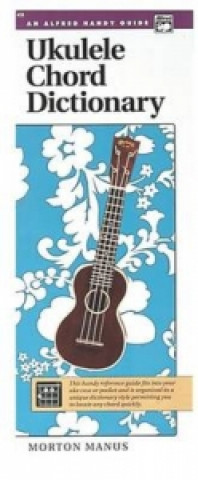 Book Ukulele Chord Dictionary Morton Manus