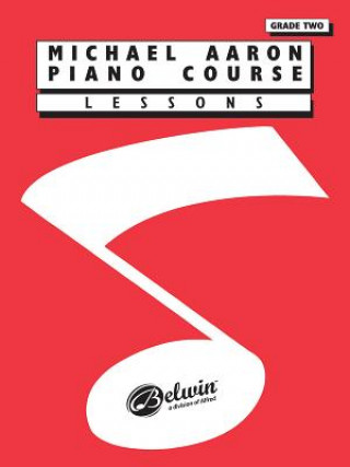 Book Aaron Piano Course Lessons Grade 2 Michael Aaron