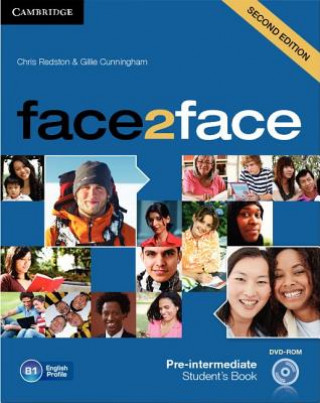 Kniha face2face Pre-intermediate Student's Book with DVD-ROM Chris Redston