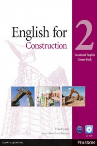Könyv English for Construction Level 2 Coursebook and CD-ROM Pack Evan Frendo