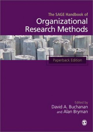 Book SAGE Handbook of Organizational Research Methods Alan Bryman