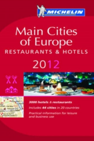 Carte Main Cities of Europe 2012 Michelin Guide collegium