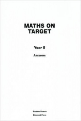 Książka Maths on Target Year 5 Answers Stephen Pearce