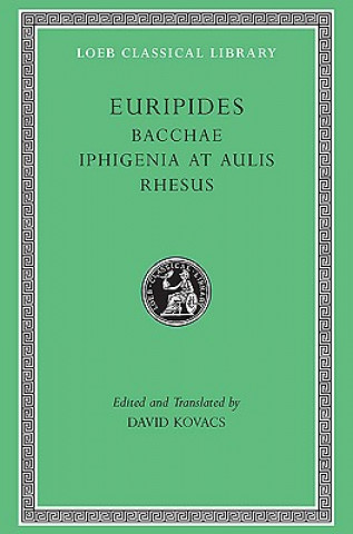 Könyv Bacchae. Iphigenia at Aulis. Rhesus Euripidies