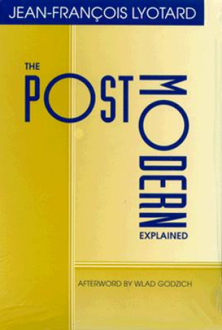 Book Postmodern Explained Jean-Francois Lyotard