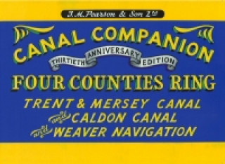 Carte Pearson's Canal Companion - Four Counties Ring Michael Pearson