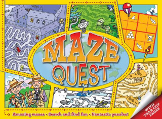 Książka Maze Quest Andy Peters