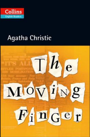 Könyv THE MOVING FINGER+CD Agatha Christie